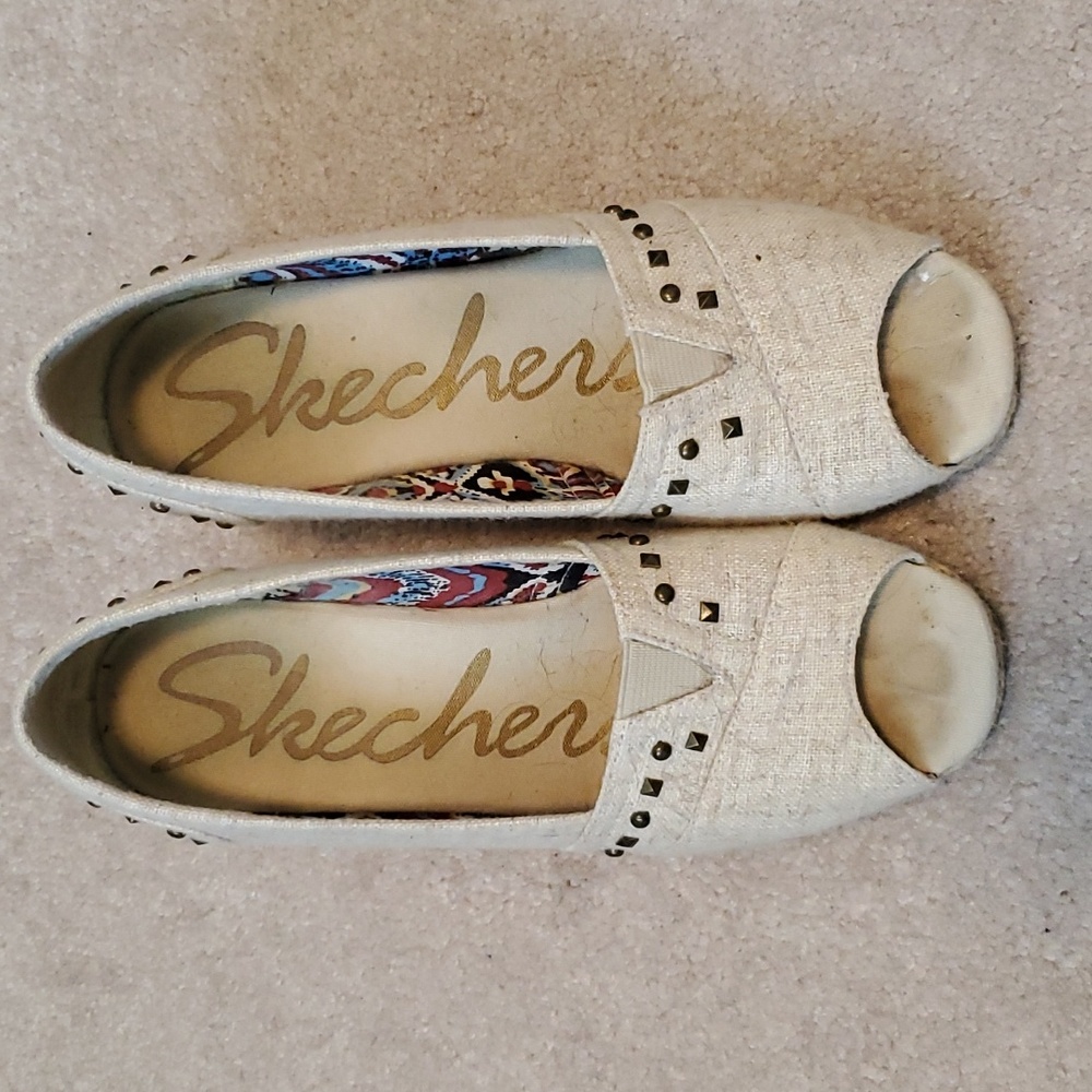 Sketchers open toe shoes